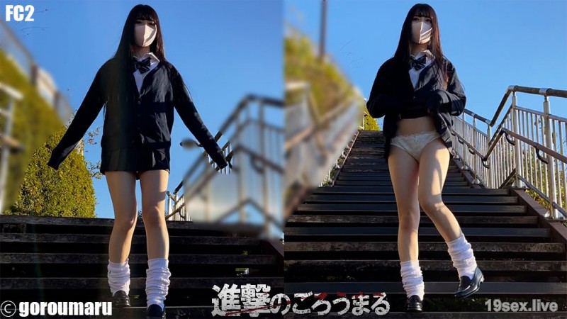 fc2-ppv 3962113 [个人拍摄93] 21岁，黑发，整洁的剃光阴部⑨ 最后发帖！裸露条纹户外、散步、连续中出、清洁口交 限定时间 4000pt → 2000pt {-视频截图-3