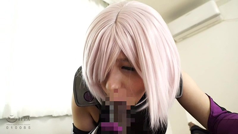 AKB-059 Black Megachi Po VS Cosplayer Mari Rika-视频截图-5