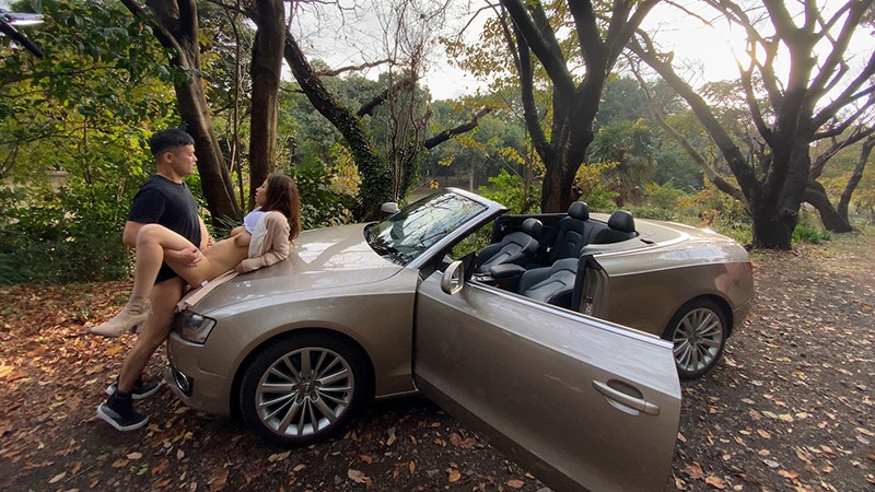 DHT-257 敞篷车性欲 Shirane Sato 23 岁-视频截图-13